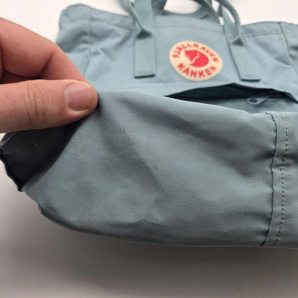 Fjallraven Kanken Totepack Backpack Tote Bag Blue 23710 Daypack Camping Hiking